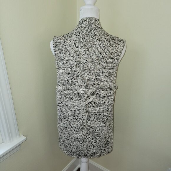 Jones New York Marled Sweater Vest Open Front Knit Women's Size M - Picture 5 of 11